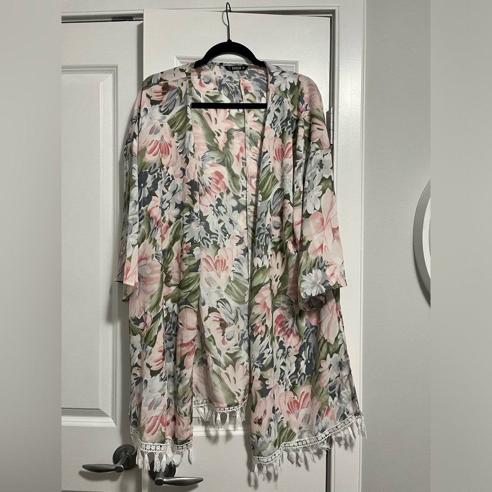 Boho coverup one size (fits plus size too)